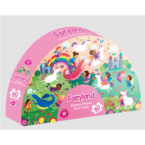 Fairyland Rainbow Shaped Floor Puzzle